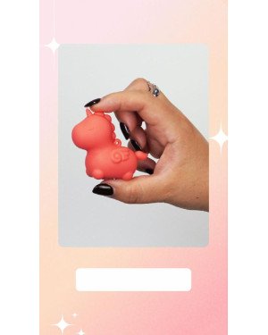 Вібратор-єдиноріжка Unihorn Mini - Peachy Pony, брелок з вібрацією Вібратор-єдиноріжка Unihorn Mini - Peachy Pony, брелок з вібрацією