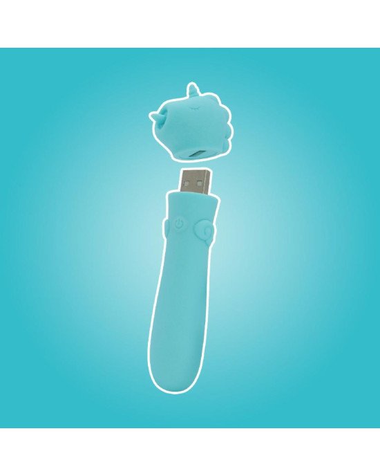 Вібратор-єдиноріжка Unihorn USB Bullet - Mount'n Peak, віброкуля, USB-зарядка Вібратор-єдиноріжка Unihorn USB Bullet - Mount'n Peak, віброкуля, USB-зарядка
