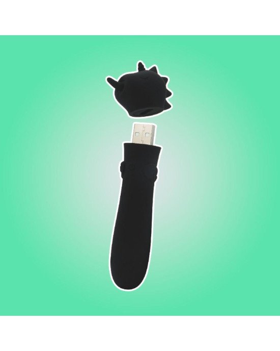 Вібратор-єдиноріжка Unihorn USB Bullet - Wild Spirit, віброкуля, USB-зарядка Вібратор-єдиноріжка Unihorn USB Bullet - Wild Spirit, віброкуля, USB-зарядка