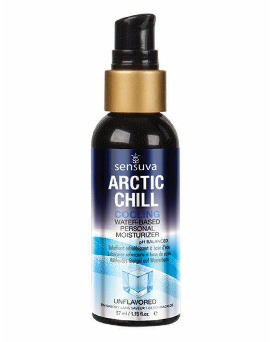 Лубрикант на водній основі Sensuva - Arctic Chill Cooling (57 мл), без гліцерину та парабенів
