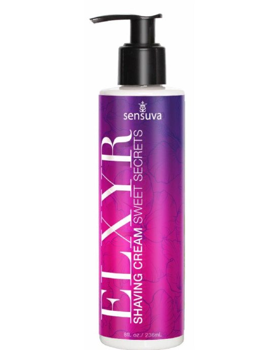 Крем для гоління Sensuva ELXYR Shaving Cream - Sweet Secrets (236 мл) Крем для гоління Sensuva ELXYR Shaving Cream - Sweet Secrets (236 мл)