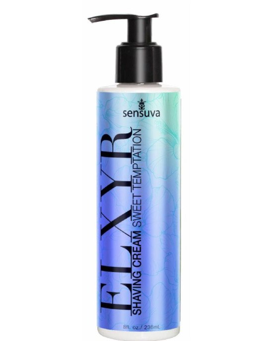 Крем для гоління Sensuva ELXYR Shaving Cream - Sweet Temptations (236 мл) Крем для гоління Sensuva ELXYR Shaving Cream - Sweet Temptations (236 мл)