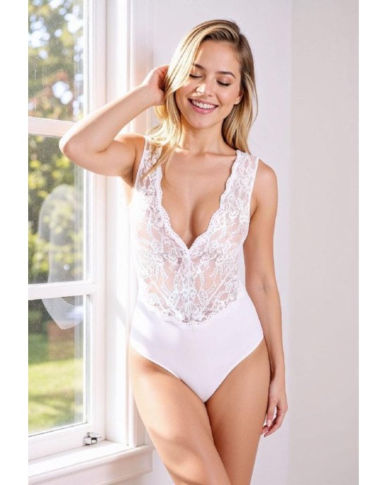 Боді Passion EVALIE BODY white XL Боді Passion EVALIE BODY white XL