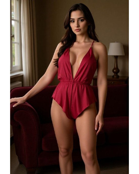Боді Passion SENSIE BODY burgundy L