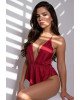 Боді Passion SENSIE BODY burgundy XL Боді Passion SENSIE BODY burgundy XL