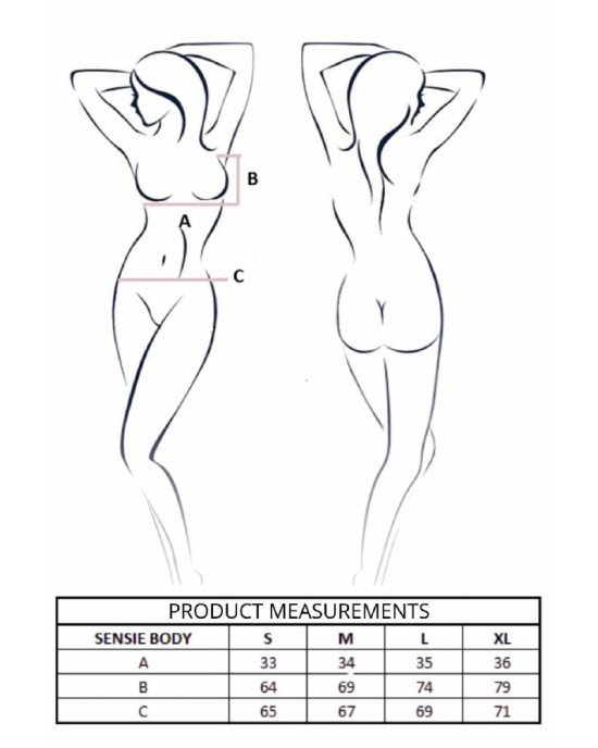Боді Passion SENSIE BODY navy blue S Боді Passion SENSIE BODY navy blue S