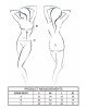 Боді Passion SENSIE BODY navy blue S Боді Passion SENSIE BODY navy blue S