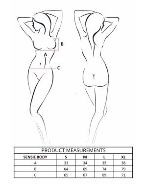 Боді Passion SENSIE BODY plum XL Боді Passion SENSIE BODY plum XL