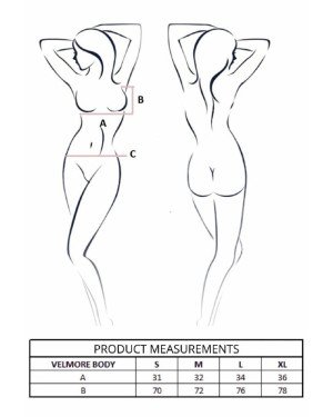 Боді Passion VELMORE BODY blue L Боді Passion VELMORE BODY blue L
