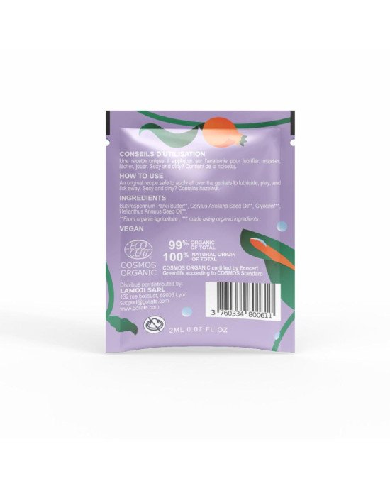 Пробник масажної олії Goliate Couple Gourmand Noisette 2 мл Пробник масажної олії Goliate Couple Gourmand Noisette 2 мл