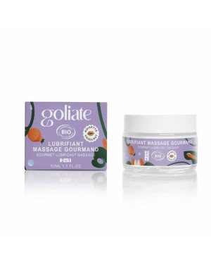 Масажна олія-лубрикант з ароматом та смаком фундука Goliate Couple Gourmand Noisette 50 мл