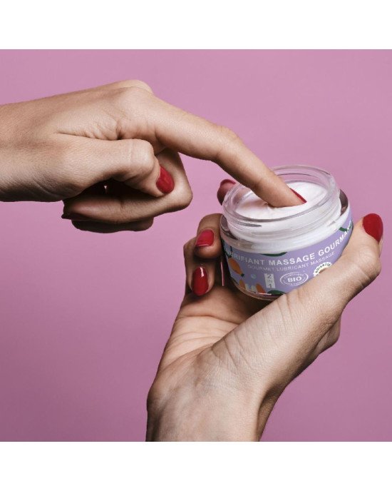 Масажна олія-лубрикант з ароматом та смаком фундука Goliate Couple Gourmand Noisette 50 мл Масажна олія-лубрикант з ароматом та смаком фундука Goliate Couple Gourmand Noisette 50 мл