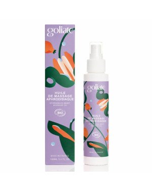 Масажна олія Goliate Huile De Massage Aphrodisiaque 100 мл, органічна, зігрівальний ефект