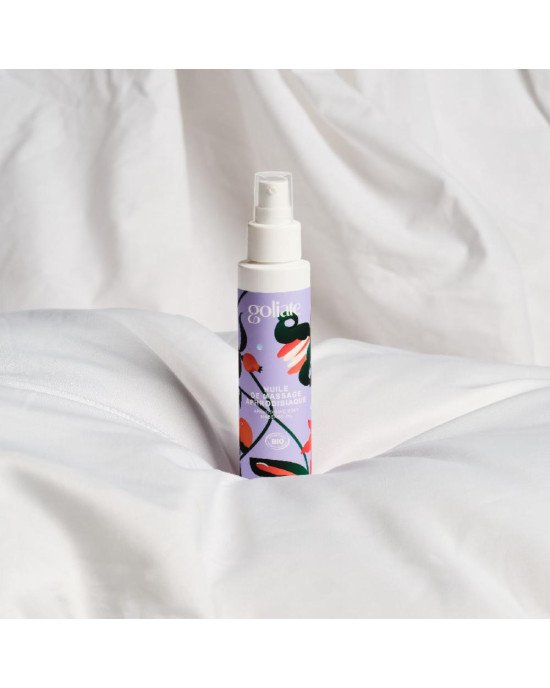 Масажна олія Goliate Huile De Massage Aphrodisiaque 100 мл, органічна, зігрівальний ефект Масажна олія Goliate Huile De Massage Aphrodisiaque 100 мл, органічна, зігрівальний ефект