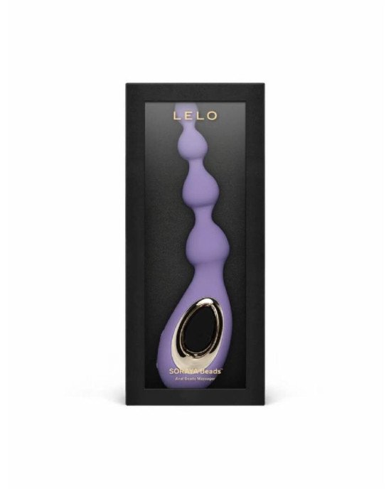 Анальне намисто з вібрацією LELO Soraya Beads Violet Dusk, різний діаметр намистин, 8 режимів Анальне намисто з вібрацією LELO Soraya Beads Violet Dusk, різний діаметр намистин, 8 режимів