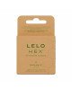 Презервативи LELO HEX Condoms Organic 3 Pack, тонкі та суперміцні Презервативи LELO HEX Condoms Organic 3 Pack, тонкі та суперміцні