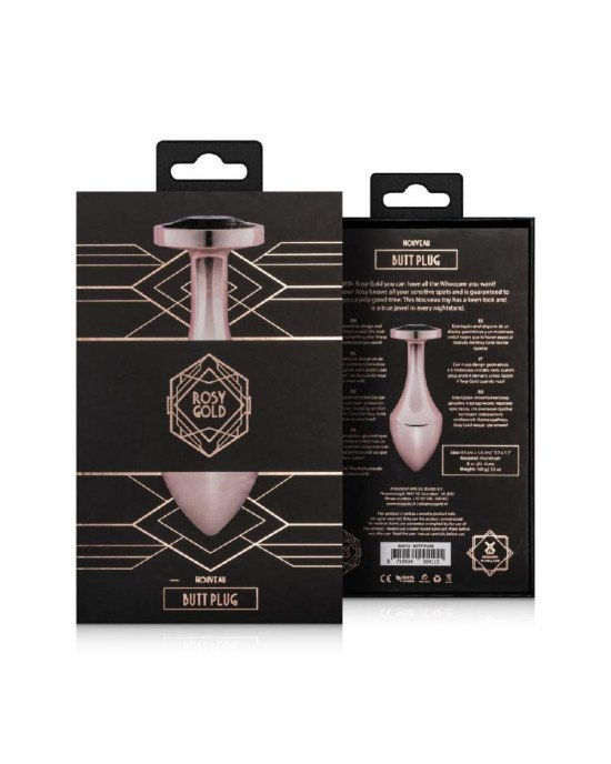 Анальна пробка Rosy Gold - Nouveau Butt Plug Анальна пробка Rosy Gold - Nouveau Butt Plug