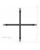 Хрестовина Bedroom Fantasies Hog Tie Cross Bar With Cuffs Хрестовина Bedroom Fantasies Hog Tie Cross Bar With Cuffs