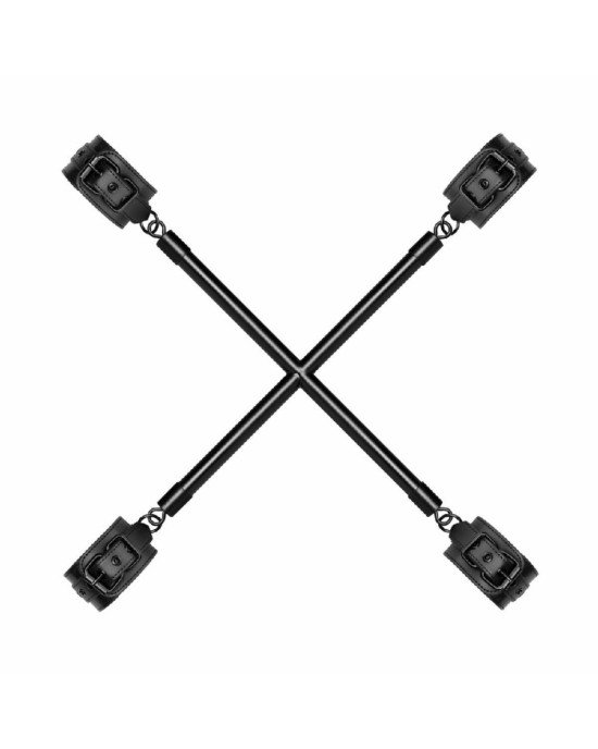 Хрестовина Bedroom Fantasies Hog Tie Cross Bar With Cuffs Хрестовина Bedroom Fantasies Hog Tie Cross Bar With Cuffs