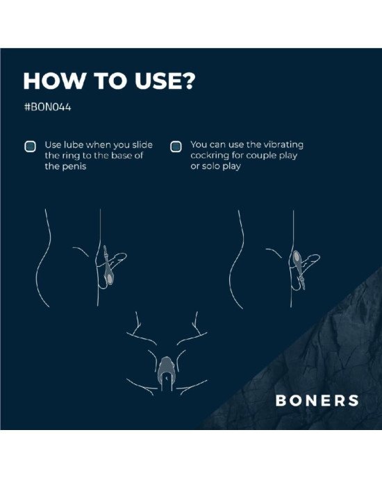 Ерекційне кільце Boners Adjustable Cockring Ерекційне кільце Boners Adjustable Cockring