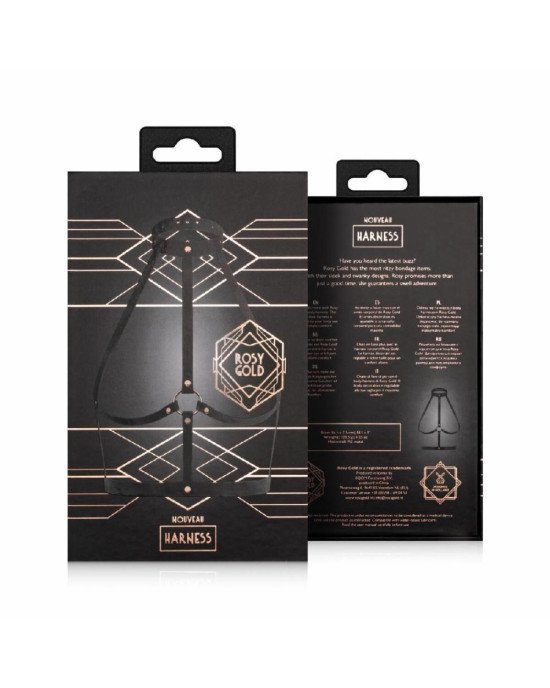 Портупея Rosy Gold - Body Harness - Black Портупея Rosy Gold - Body Harness - Black