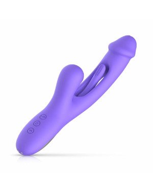 Вібратор-кролик Good Vibes Only - Tess Rabbit Vibrator with G-Spot Stimulator