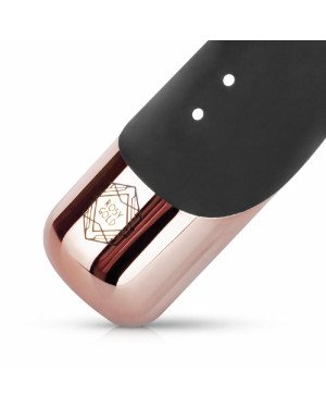 Вібратор-кролик Rosy Gold - Rabbit Vibrator with thrusting function - Black Вібратор-кролик Rosy Gold - Rabbit Vibrator with thrusting function - Black