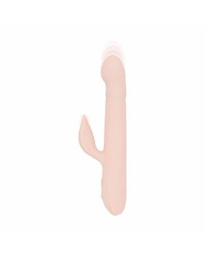 Вібратор-кролик Good Vibes Only - SHAI Thrusting Vibrator Soft Silicone - Pink