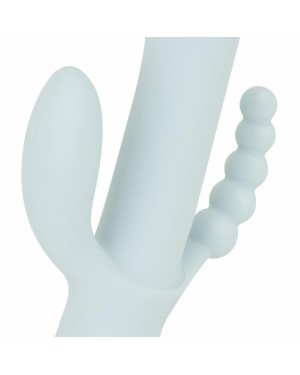 Вібратор-кролик Good Vibes Only - SAGE Triple Stimulation Vibe Soft Silicone - Blue Вібратор-кролик Good Vibes Only - SAGE Triple Stimulation Vibe Soft Silicone - Blue