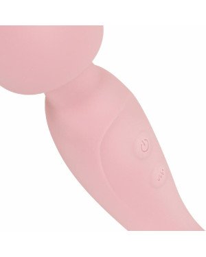 Вібромасажер Good Vibes Only - SIMI Double-Sided Wand Vibrator Soft Silicone - Pink Вібромасажер Good Vibes Only - SIMI Double-Sided Wand Vibrator Soft Silicone - Pink