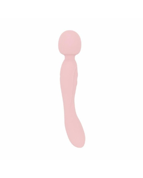 Вібромасажер Good Vibes Only - SIMI Double-Sided Wand Vibrator Soft Silicone - Pink