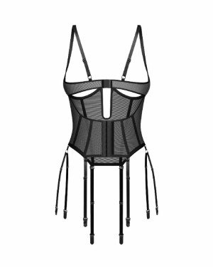 Корсет Obsessive Euphori corset 2XL/3XL Корсет Obsessive Euphori corset 2XL/3XL