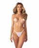 Прикраса на тіло Obsessive Lustique White harness bra S/M/L Прикраса на тіло Obsessive Lustique White harness bra S/M/L