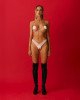 Прикраса на тіло Obsessive Lustique White harness bra S/M/L Прикраса на тіло Obsessive Lustique White harness bra S/M/L