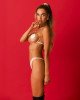 Прикраса на тіло Obsessive Lustique White harness bra S/M/L Прикраса на тіло Obsessive Lustique White harness bra S/M/L