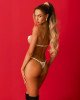 Прикраса на тіло Obsessive Lustique White harness bra S/M/L Прикраса на тіло Obsessive Lustique White harness bra S/M/L