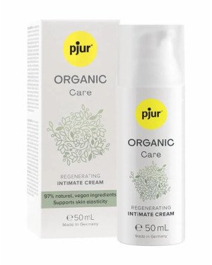 Органічний крем для інтимного догляду pjur ORGANIC Care 50 мл, відновлювальний Органічний крем для інтимного догляду pjur ORGANIC Care 50 мл, відновлювальний