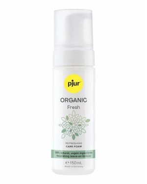 Органічна піна для інтимної гігієни pjur ORGANIC Fresh 150 мл, освіжувальна Органічна піна для інтимної гігієни pjur ORGANIC Fresh 150 мл, освіжувальна