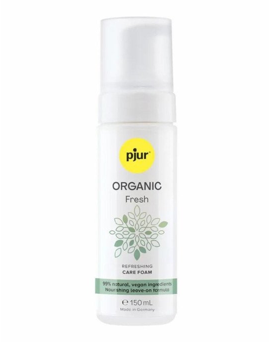 Органічна піна для інтимної гігієни pjur ORGANIC Fresh 150 мл, освіжувальна Органічна піна для інтимної гігієни pjur ORGANIC Fresh 150 мл, освіжувальна