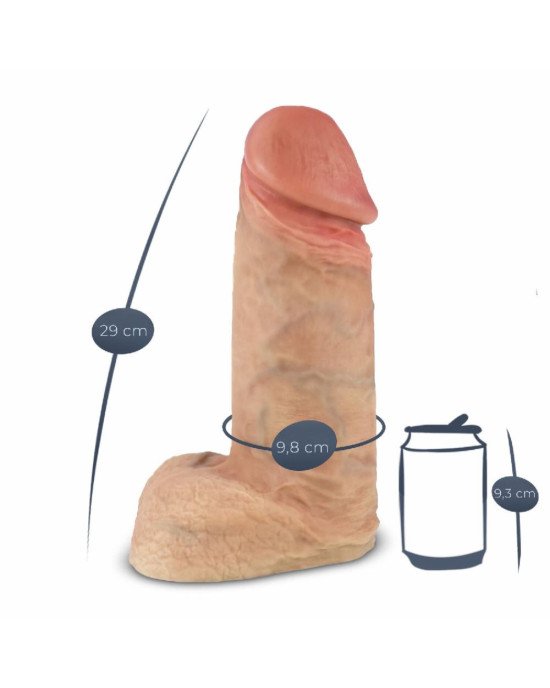 Фалоімітатор SilexD Premium Real Skin Flesh (11in MODEL 1), без коробки Фалоімітатор SilexD Premium Real Skin Flesh (11in MODEL 1), без коробки