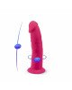 Фалоімітатор з вібрацією SilexD Henry Vibro Pink (MODEL 2 size 7in) + LRS, діаметр 4,4 см Фалоімітатор з вібрацією SilexD Henry Vibro Pink (MODEL 2 size 7in) + LRS, діаметр 4,4 см