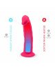 Фалоімітатор з вібрацією SilexD Henry Vibro Pink (MODEL 2 size 7in) + LRS, діаметр 4,4 см Фалоімітатор з вібрацією SilexD Henry Vibro Pink (MODEL 2 size 7in) + LRS, діаметр 4,4 см