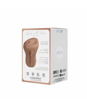Мастурбатор-вагіна Alive Emma Super Realistic Masturbator M Caramel