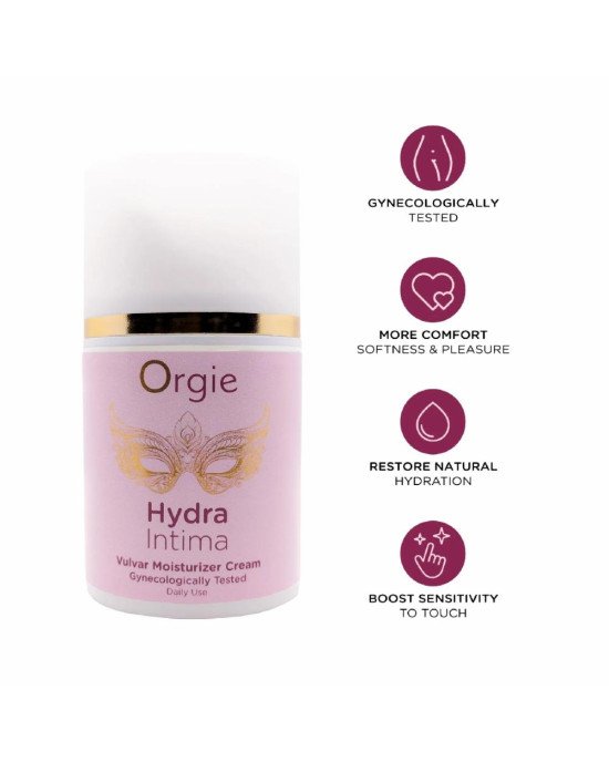 Зволожуючий крем Orgie - Hydra Intima 50 мл Зволожуючий крем Orgie - Hydra Intima 50 мл