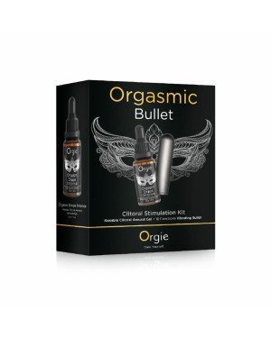 Набір Orgie Orgasmic Bullet: збуджувальні краплі та віброкуля
