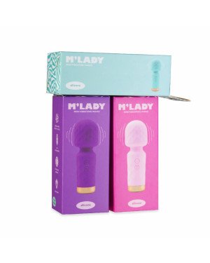 Вібромасажер M’Lady Mini Vibrating Wand Pink Вібромасажер M’Lady Mini Vibrating Wand Pink