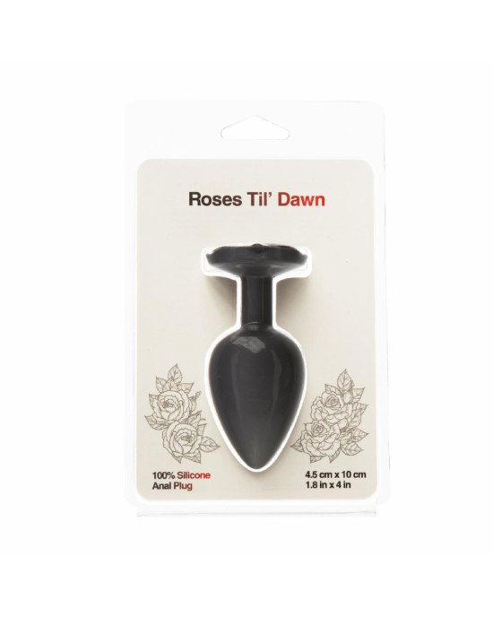 Анальна пробка BMS Roses Til’ Dawn Silicone Anal Plug Large Анальна пробка BMS Roses Til’ Dawn Silicone Anal Plug Large