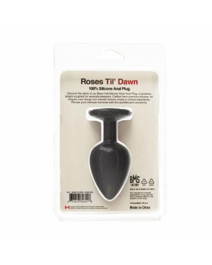Анальна пробка BMS Roses Til’ Dawn Silicone Anal Plug Large Анальна пробка BMS Roses Til’ Dawn Silicone Anal Plug Large
