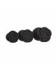 Набір силіконових анальних пробок BMS Roses Til’ Dawn Silicone Anal Plug Kit Starter Kit Black