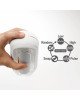 Мастурбатор Tenga Flip Zero Gravity Electronic Vibration White